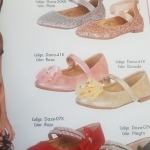 Zapatos ,oro laminado de 14kt, ropa para mujer